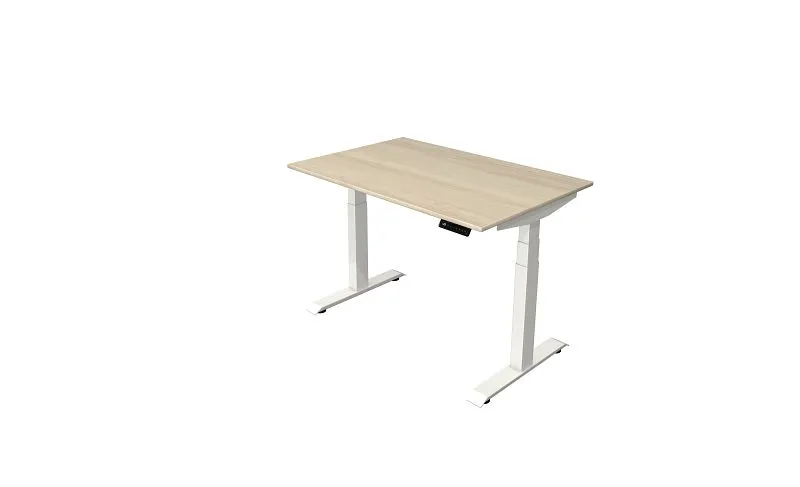Kerkmann table debout/assise Move 4 dernier 120 x 80 cm structure blanc plateau érable 10090450 acheter à bas prix
