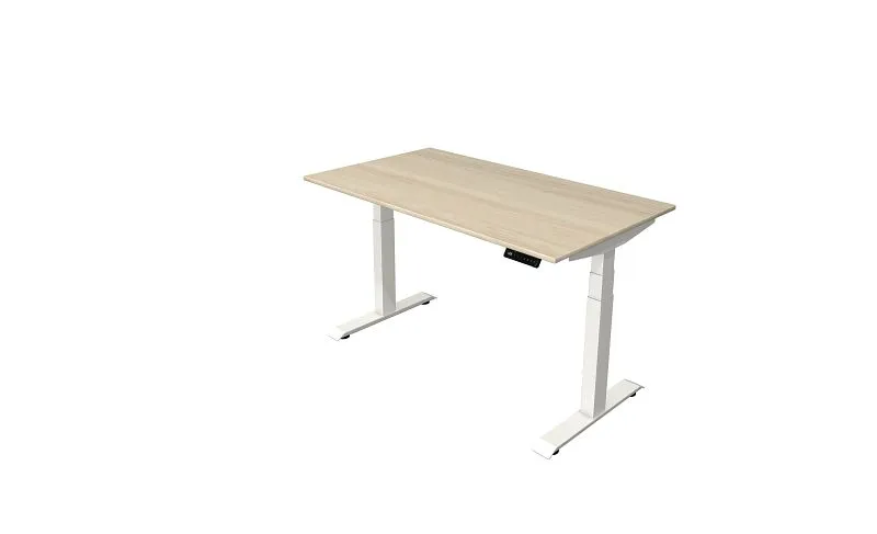 Kerkmann table debout/assise Move 4 neuf 140 x 80 cm structure blanc plateau érable 10091050 acheter à bas prix