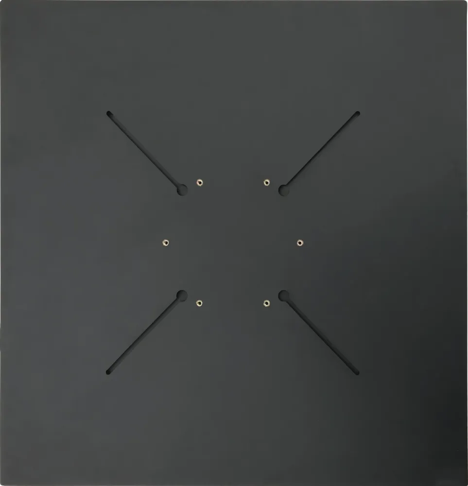 Plateau Réduit Black Meteor 65X65 CM