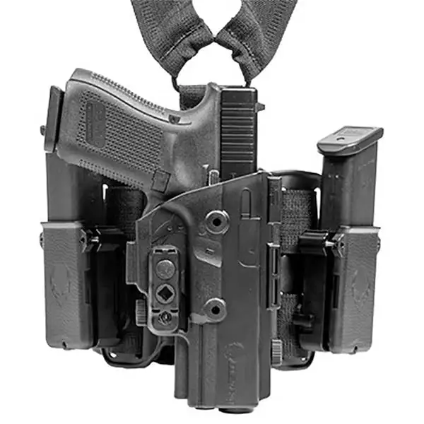 Porte-chèques Étui Glock 26/27, étui à jambe tombante ShapeShift
