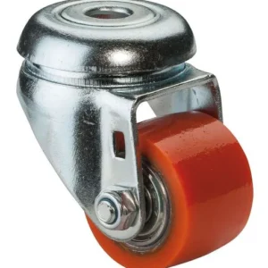 Roue compacte BS Wheels largeur de roue 25 mm Ø roue 35 mm capacité de charge 100 kg bande de roulement polyuréthane corps...