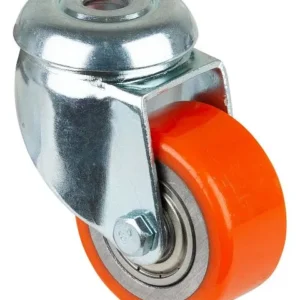 Roue compacte BS Wheels largeur de roue 25 mm Ø roue 50 mm capacité de charge 120 kg bande de roulement polyuréthane corps...