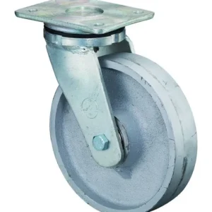 Roues BS Roulette robuste largeur de roue 54 mm Ø roue 250 mm capacité de charge 1400 kg bande de roulement coulée corps d...