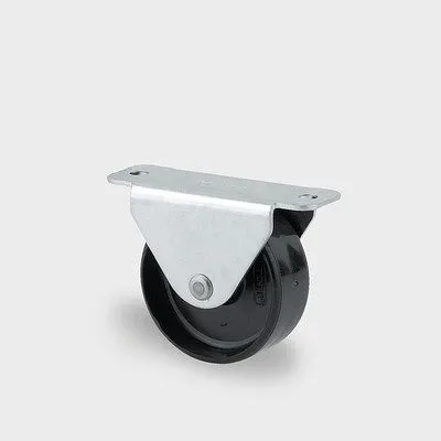 Roulette fixe TENTE-ROLLEN roue Ø 45 mm capacité de charge 40 kg hauteur 485 mm D 75 Shore 2198UOI045P60-67x24 choisir à b...