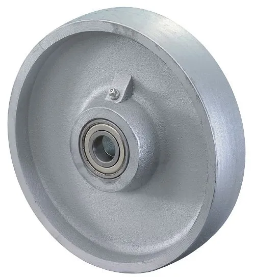 Roulettes BS roue coulée largeur de roue 54 mm roue Ø 250 mm capacité de charge 1400 kg bande de roulement coulée corps de...