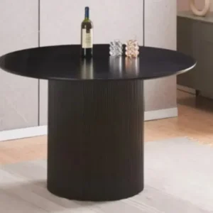 Table Manager Baieta Pied Noir Plateau Noir 120x75 CM