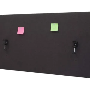Trieur de factures Cloison acoustique de bureau MCW-G75, 120x60cm, marron-gris