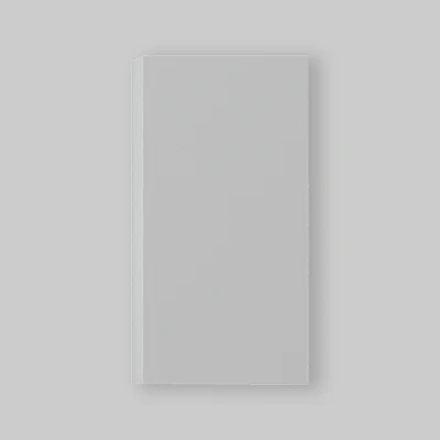 Trieur de factures Pensile D'Arredo Reversibile Bianco Opaco 25X50 Cm
