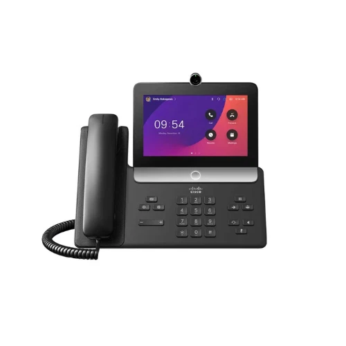 Cisco Video Phone Carbon Noir jais Designed Hybrid Work CIS-CP-8875-K9