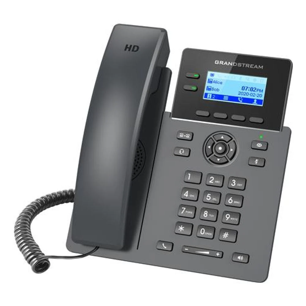 GRP2602P 2-Line 4-SIP PoE Carrier Grade IP Phone
