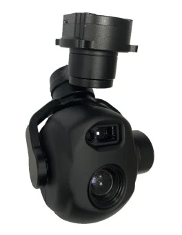 TOPOTEK – cardan de Drone à double lumière SIP10L11A, caméra à Zoom optique 10x + portée Laser de 1100m, réseau IP, compac...