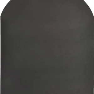 Plateforme de protection de sol pour poêles à bois et pellets en acier 90x80