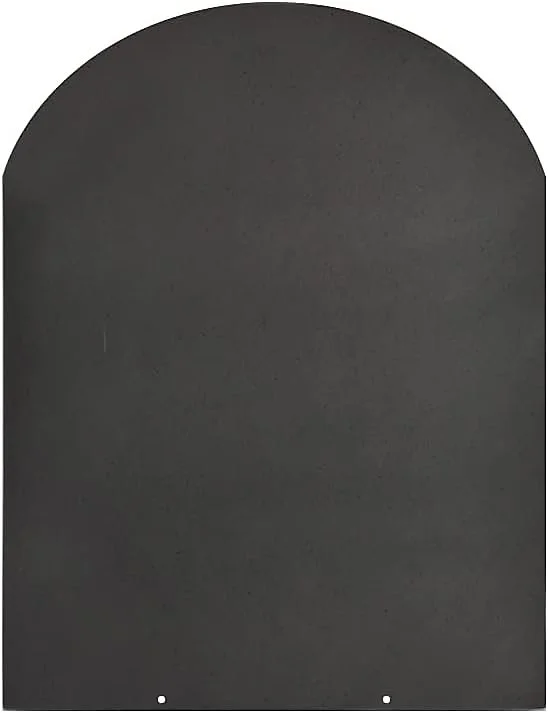 Plateforme de protection de sol pour poêles à bois et pellets en acier 90x80