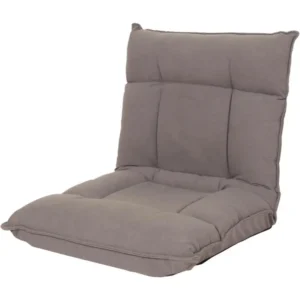 Fauteuil de sol MCW-N44, gris profond