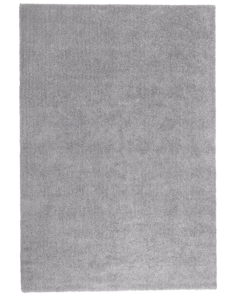 Vloerkleed tissu synthétique lichtgrijs 140 x 200 cm DEMRE