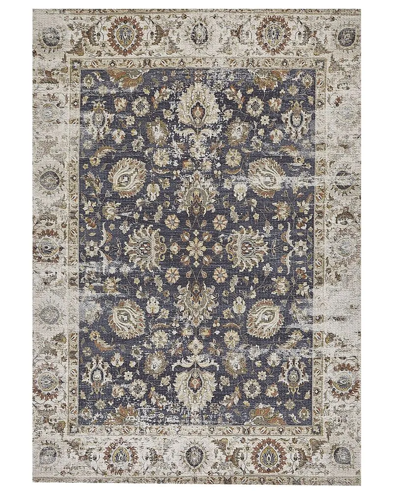 Vloerkleed tissu synthétique meerkleurig 150 x 230 cm PELITLI