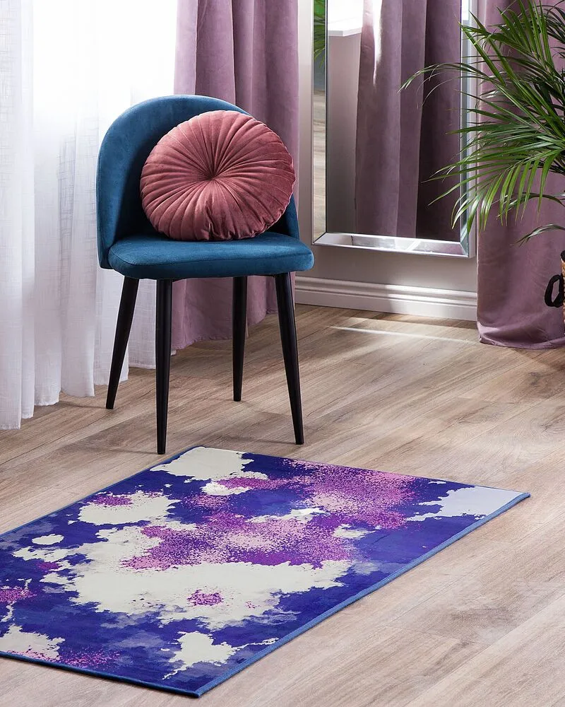Vloerkleed tissu synthétique meerkleurig 80 x 150 cm KADIRLI