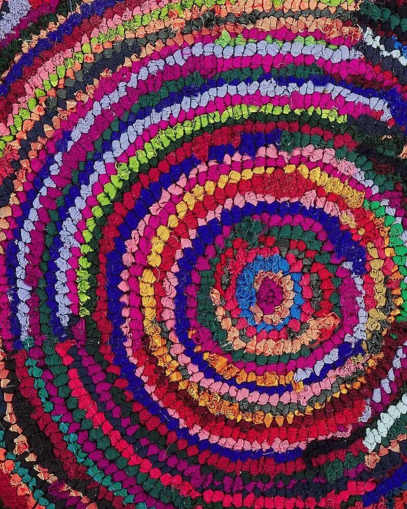 Vloerkleed tissu synthétique meerkleurig 80 x 150 cm MALATYA
