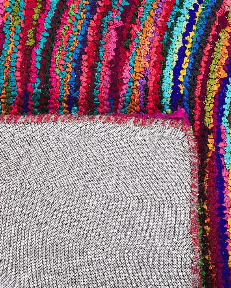 Vloerkleed tissu synthétique meerkleurig 80 x 150 cm MALATYA
