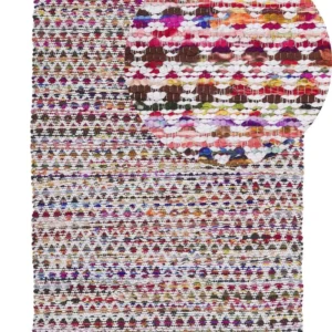 Vloerkleed tissu synthétique multicolor 140 x 200 cm ARAKLI