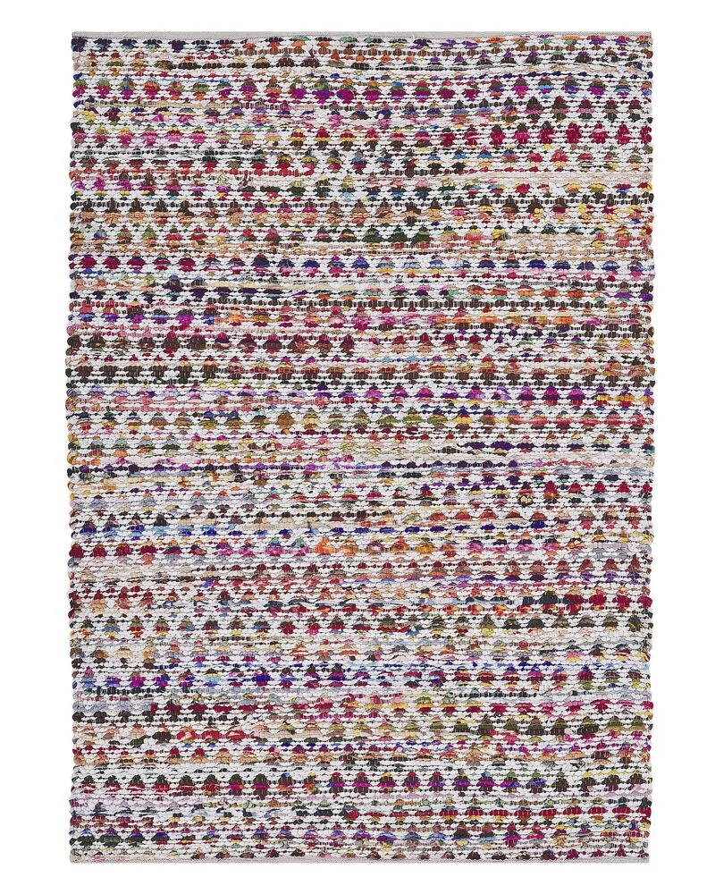 Vloerkleed tissu synthétique multicolor 140 x 200 cm ARAKLI