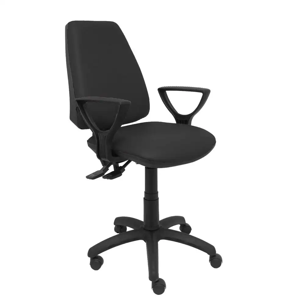 Chaise de Bureau Elche P&C 840B8RN Noir pour prise de notes