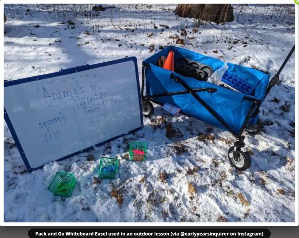 Copernicus Pack and Go Outdoor Whiteboard Easel 306 Fitness Repair & Sales