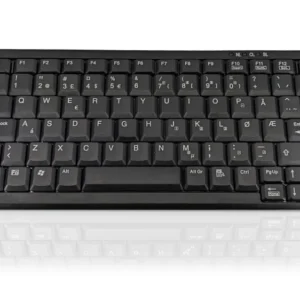 Accuratus K82A - Mini clavier à clé à ciseaux USB Premium - Anglais britannique