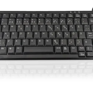 Accuratus K82A - Mini clavier à clé à ciseaux USB Premium - Anglais britannique