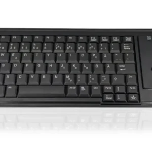 Accuratus K82D - Mini clavier à clé USB haut de gamme avec boule de commande