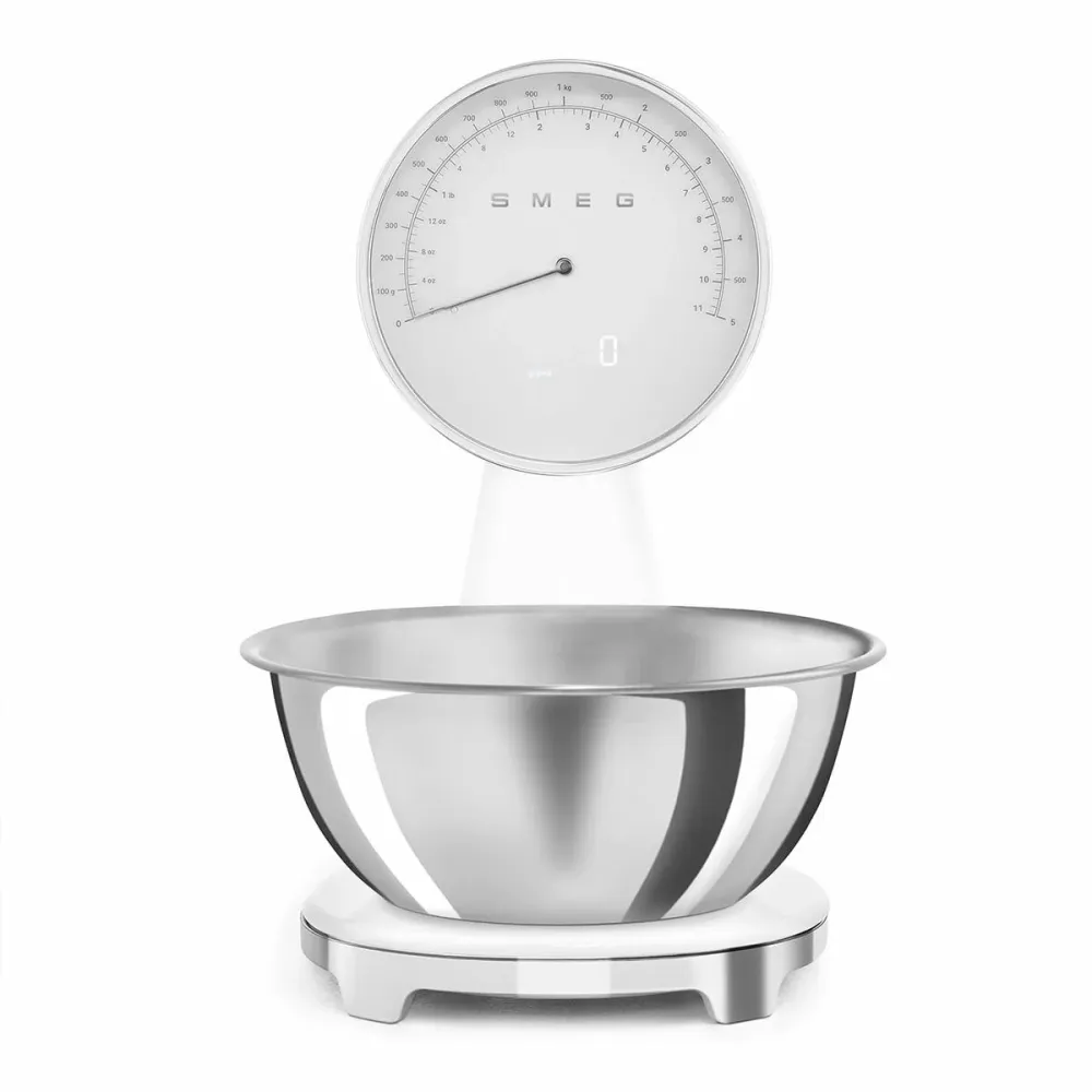 balance de cuisine Smeg KSF01WHWW Blanc 5 kg