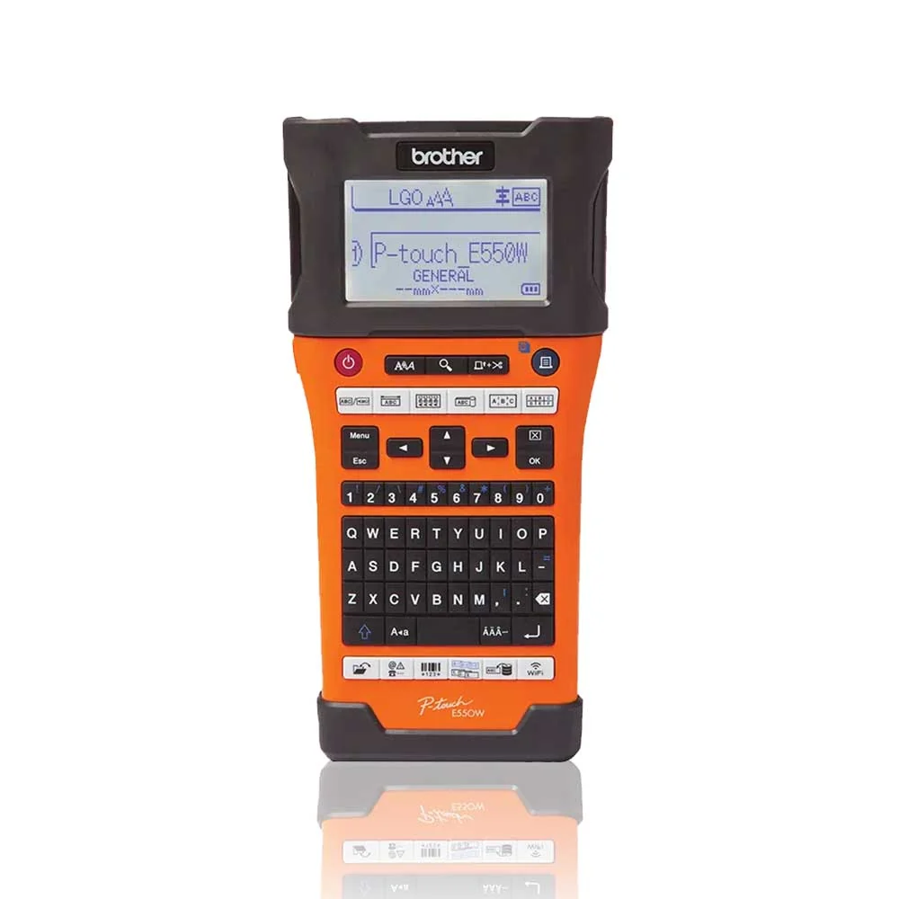 Brother - Etiqueteuse professionnelle avec mallette de transport - PT-E550WNIVP