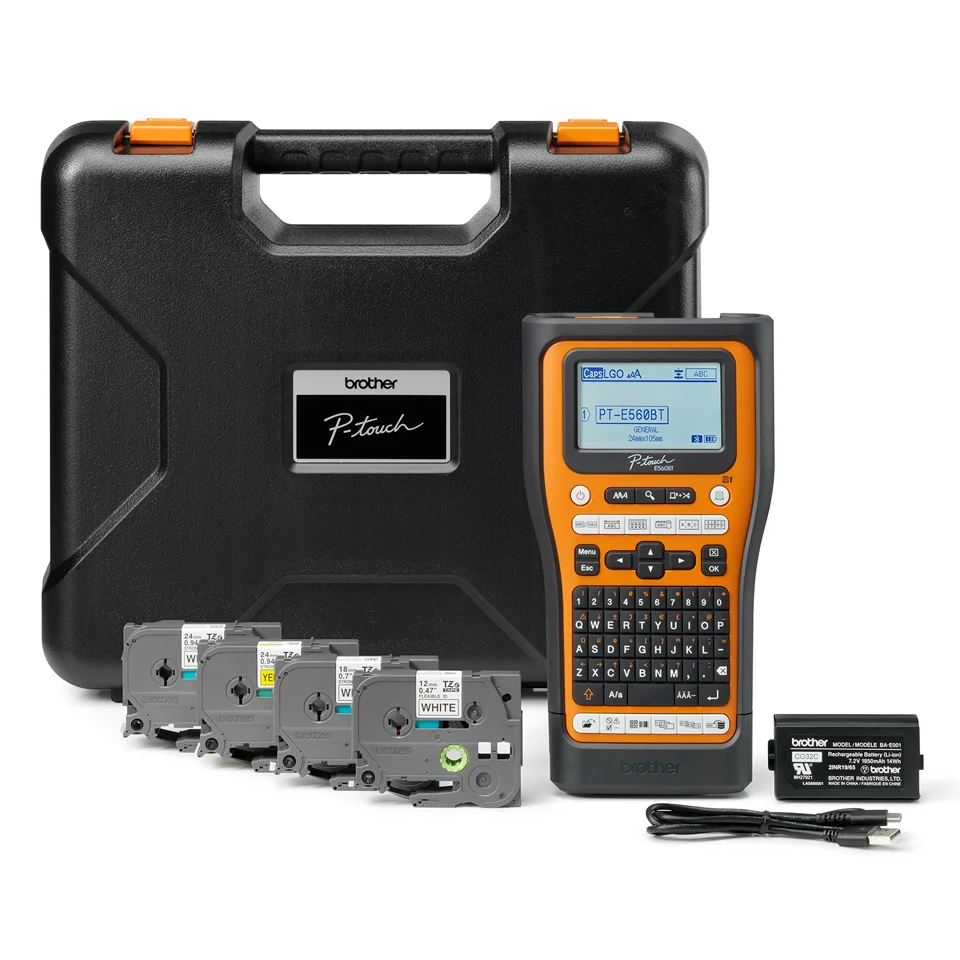 Brother PT-E560BTSP – Étiqueteuse thermique professionnelle Bluetooth