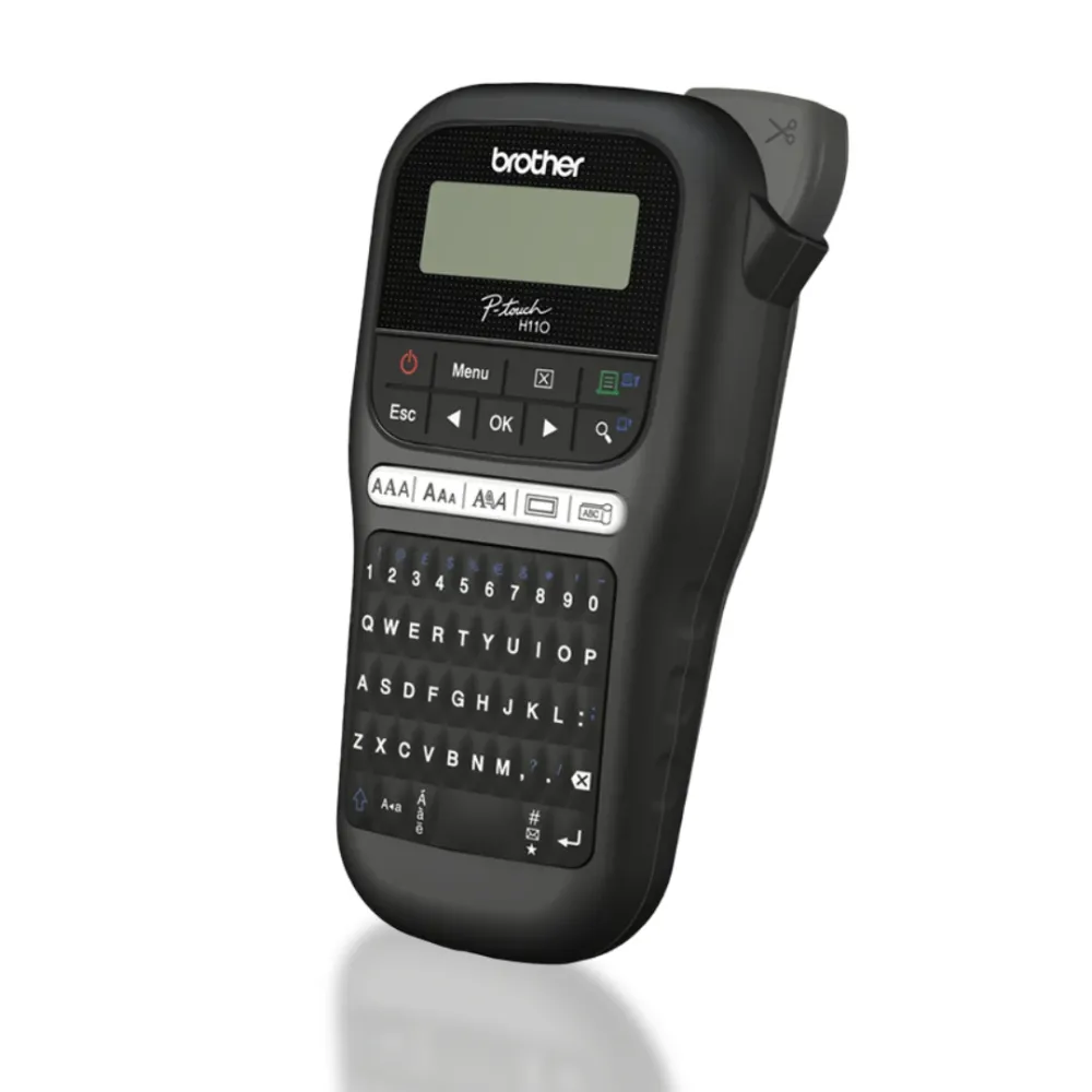 ROTULADORA PORTATIL P-TOUCH NEGRA BROTHER PT-H110