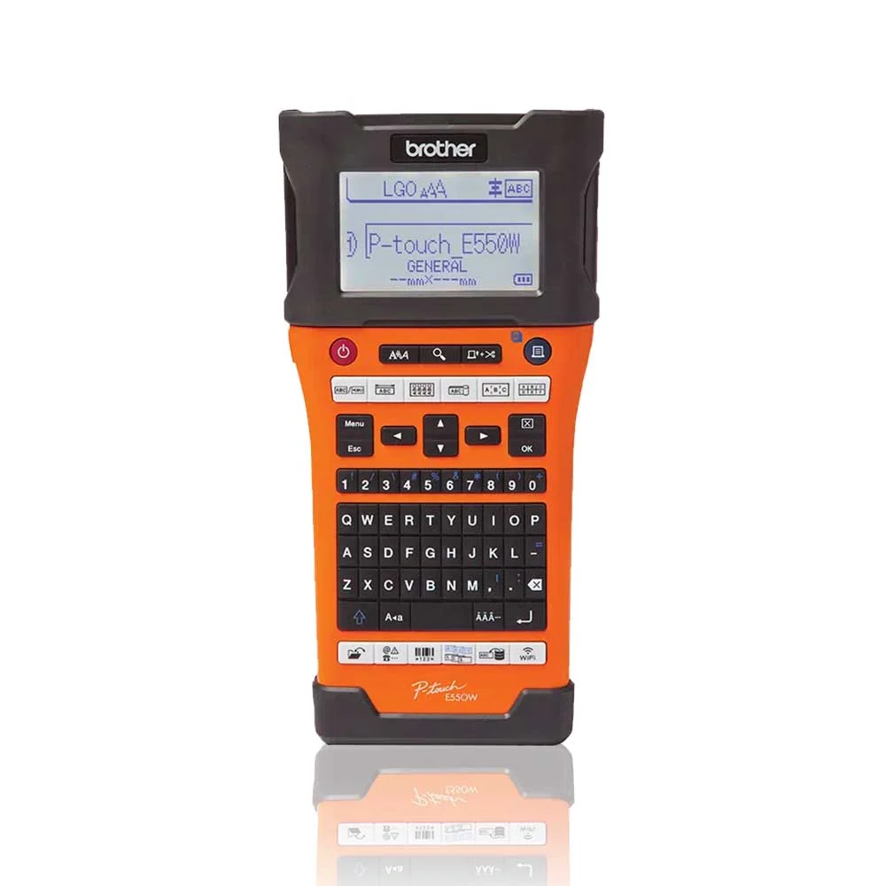 Brother - Étiqueteuse professionnelle avec mallette de transport - PT-E550WVPYP1