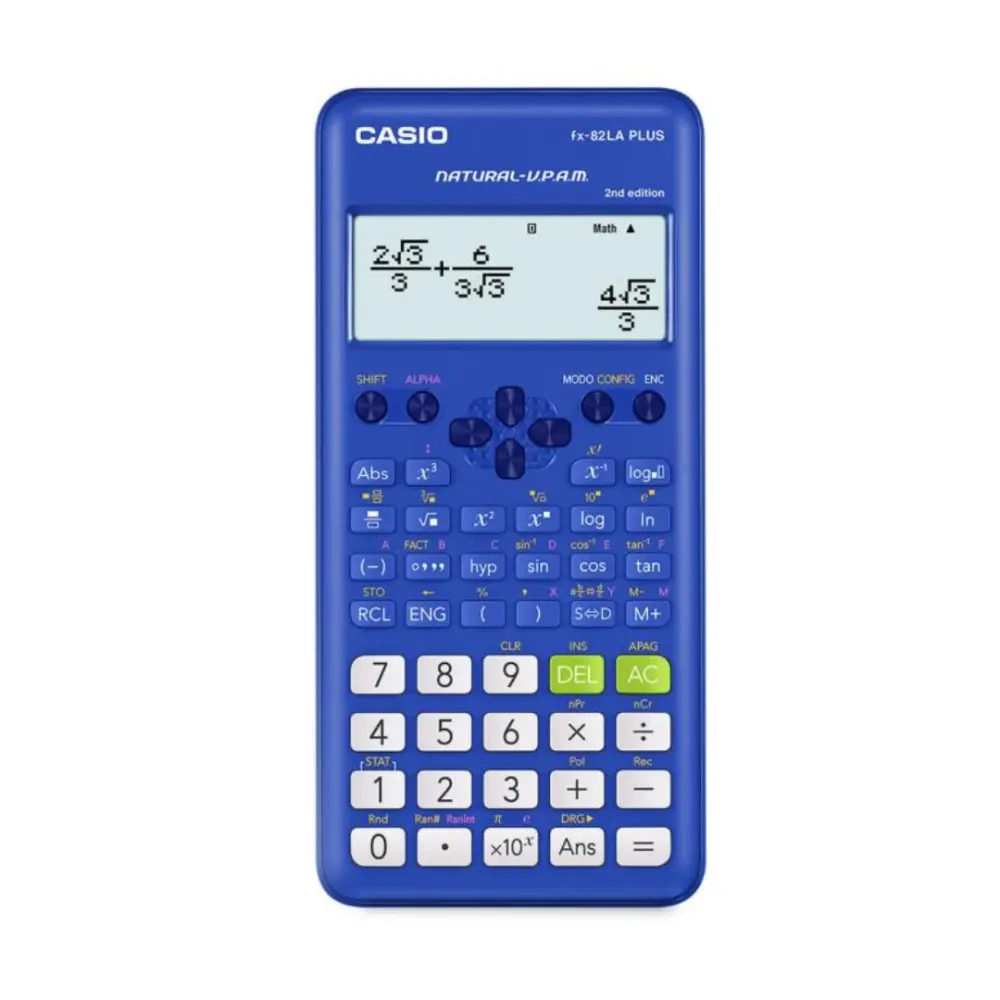 Calculadora Fx-82LA Plus Azul Casio