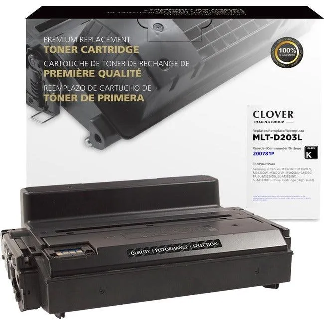 Clover Technologies Cartouche de toner remanufacturée - Alternative pour Samsung 203L, 203S - Noir Clover Technologies Gro...