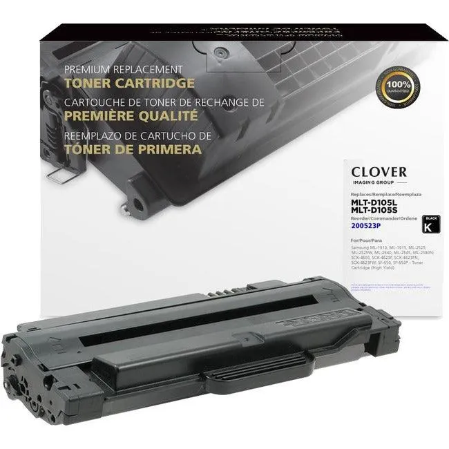 Clover Technologies Cartouche de toner remanufacturée - Alternative pour Samsung - Noir Clover Technologies Group, LLC