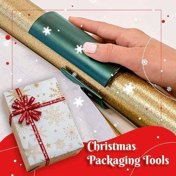 WRAPCUTTER – Coupe-papier de Noël pour des bords parfaits Cozey Maison