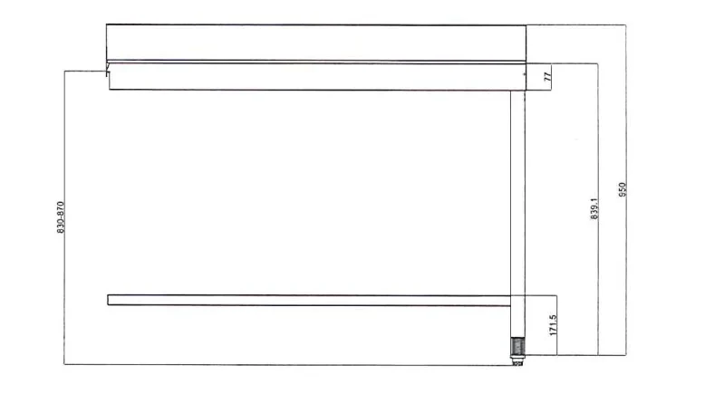 Dexion Table de sortie 1200 x 720 à droite