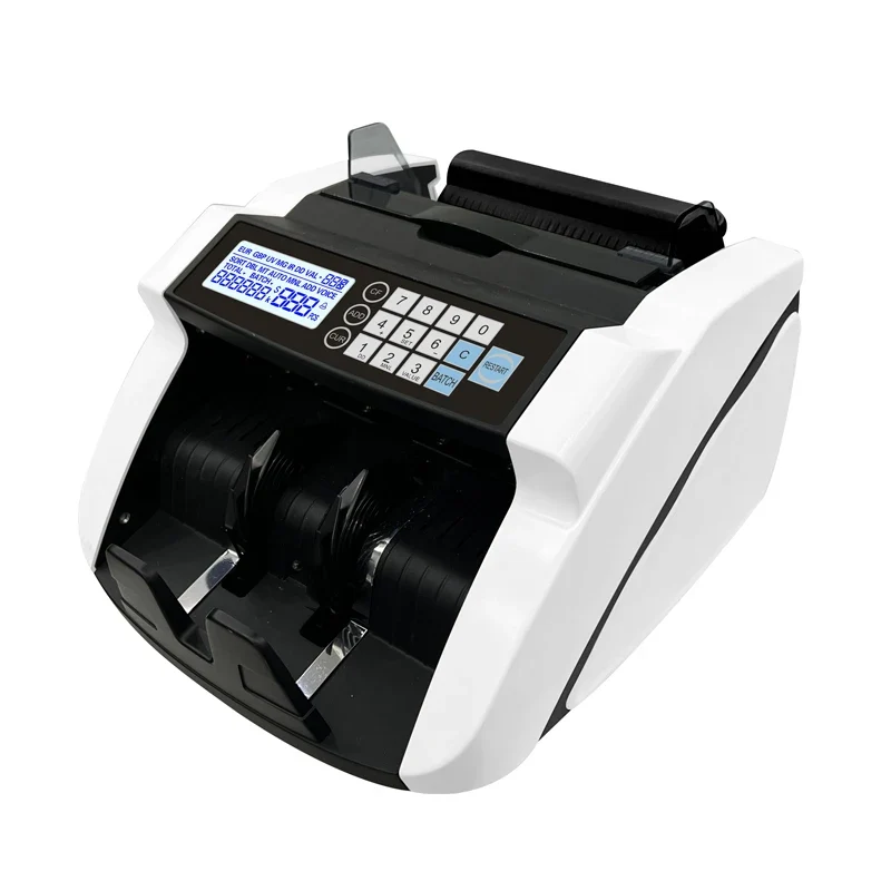 DJOK TL-MC-42 – Compteuse de Billets Professionnelle avec Détection de Faux Billets (UV/MG/IR)