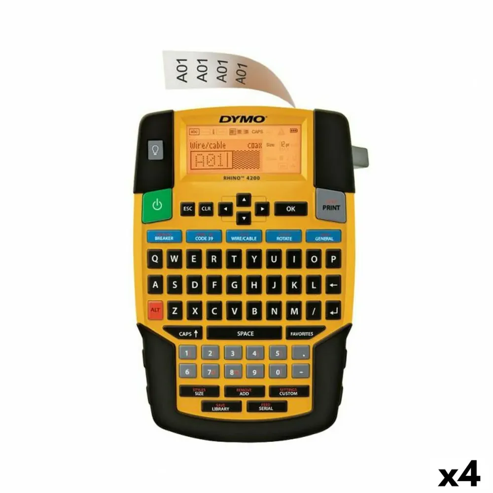Etiqueteuse Portable Electrique Dymo 4200 (4 Unités)