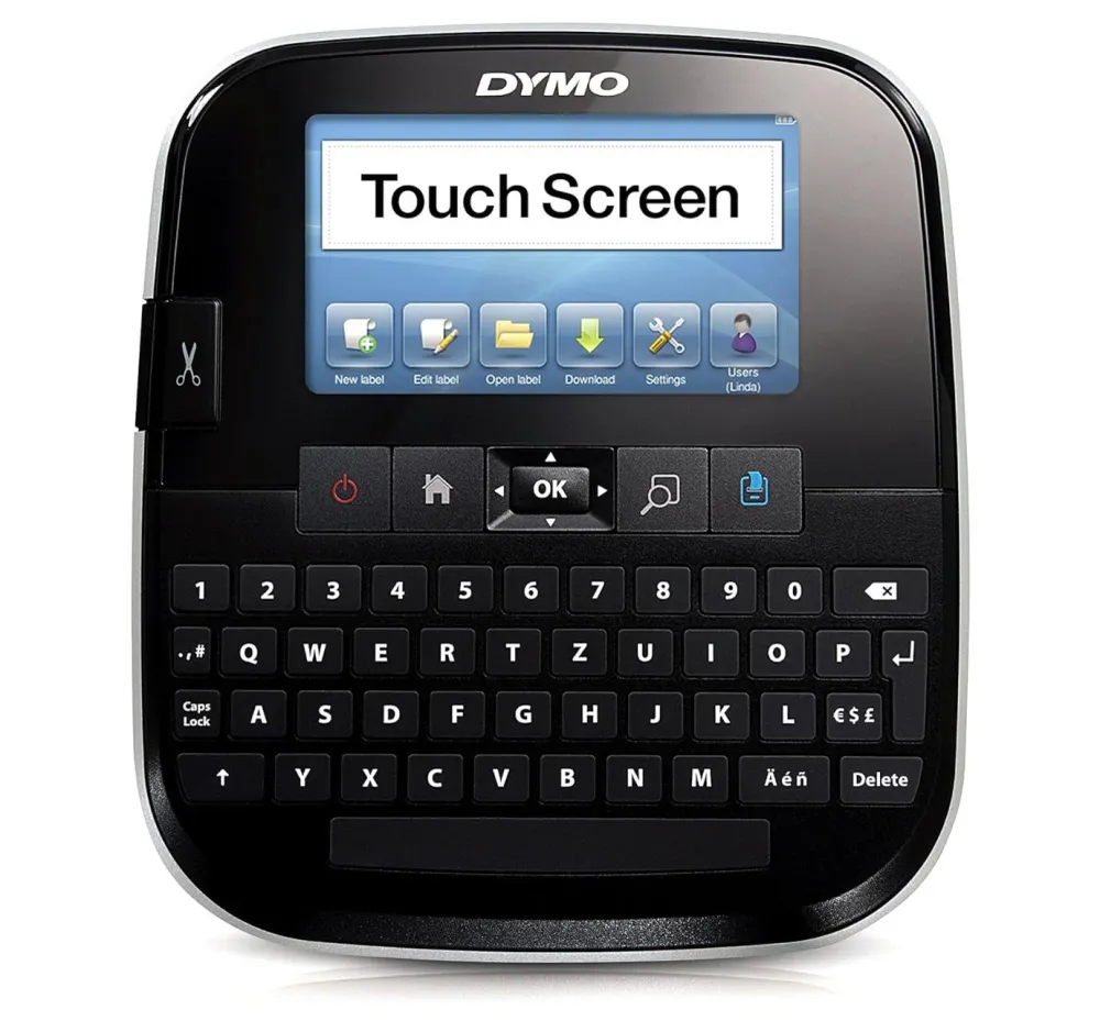 DYMO LabelWriter 500TS – Étiqueteuse Électronique Écran Tactile Couleur – USB & Réseau – Impression Thermique Rapide – Noire