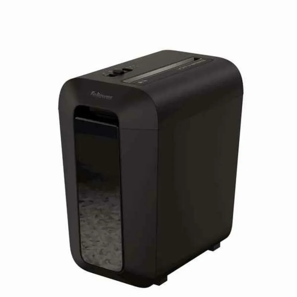 Déchiqueteuse de Papier Coupe Fine Fellowes LX65 22 L 10 Volets 4 x 40 mm Noir