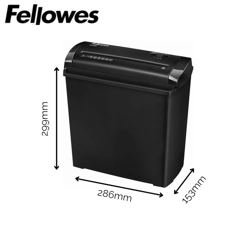 Déchiqueteuse de Papier Fellowes Trito 2S 11 L Noir