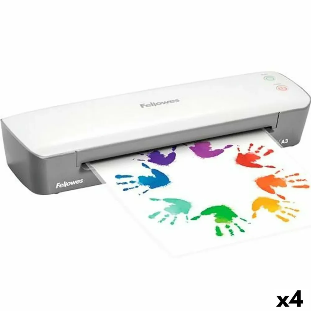 Plastifieuse Fellowes ION Blanc Gris (4 Unités)