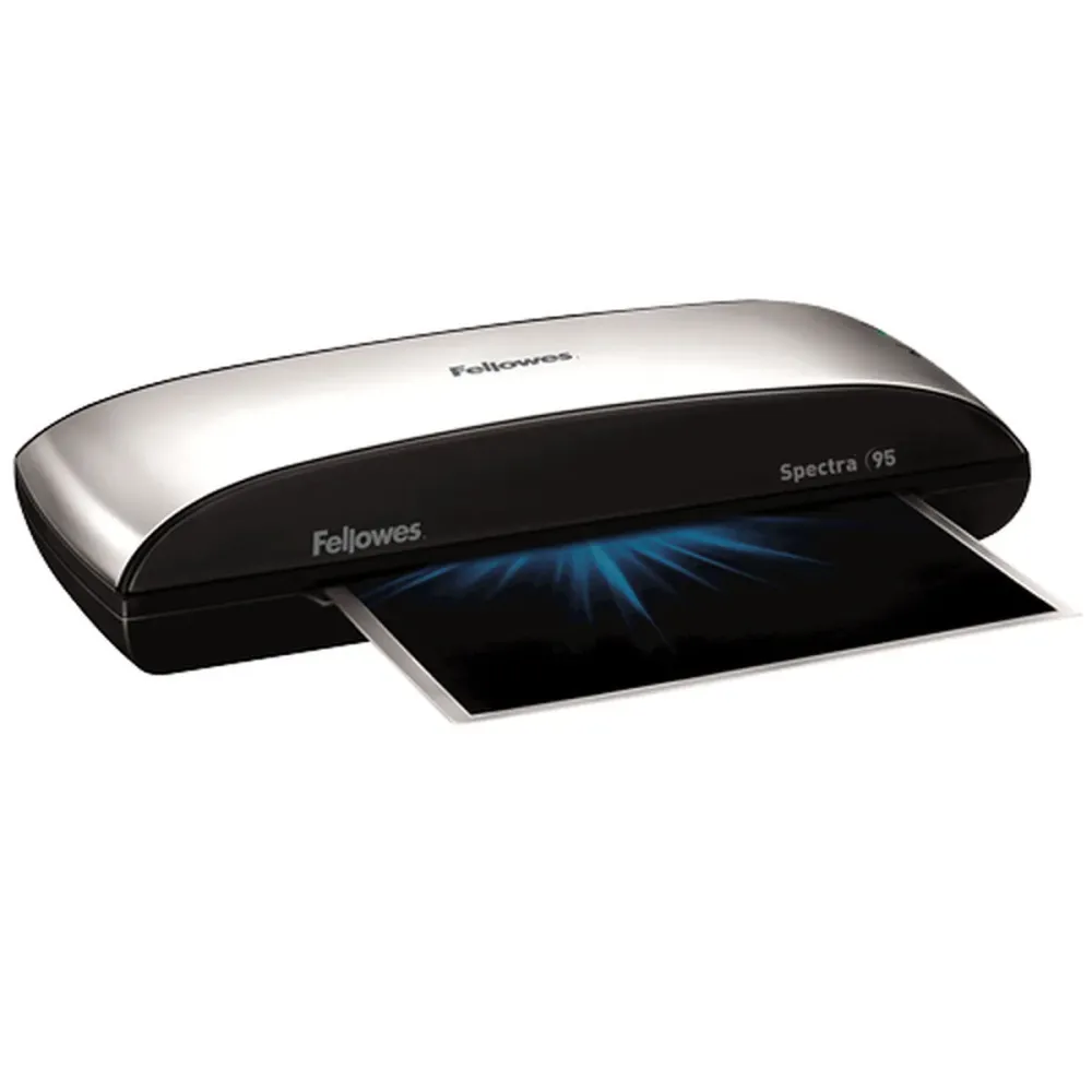 Plastifieuse Fellowes SPECTRA A4/95 Noir Gris Housses