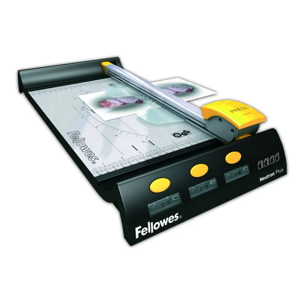 Rogneuse Fellowes Neutron Plus Noir Gris