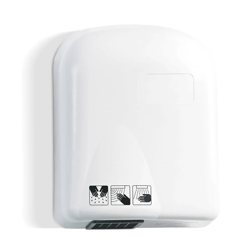 Sèche-mains électrique Ventos ABS blanc 220x150x280mm avec cellule photoélectrique Stop & Go - Sèche-mains automatique...