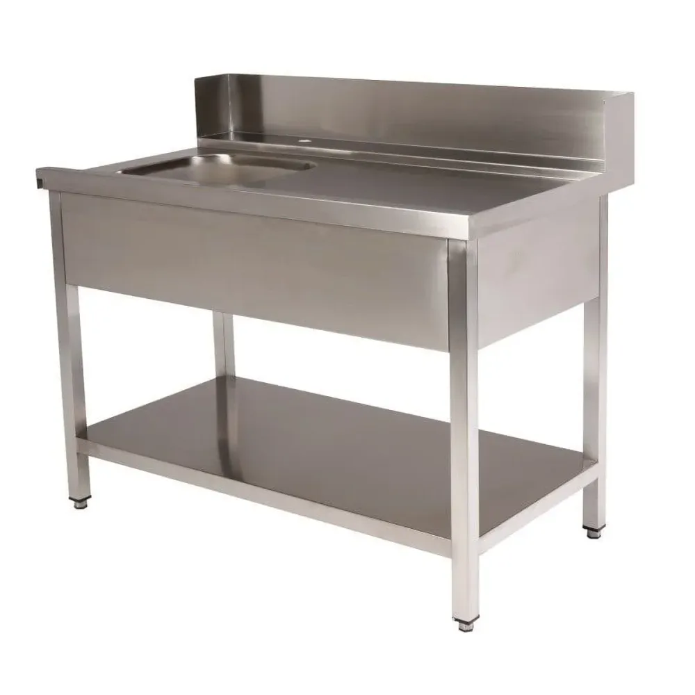 Table d’entrée PROFI 2000 x 700 à droite pour modèles PROFI et ECO GastroHero